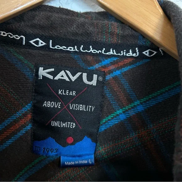 KAVU
Northlake Shirt Jacket brown size large - Picture 3 of 12